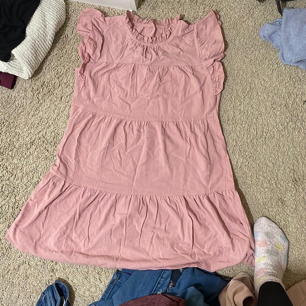 Pink romwe dress - size:S